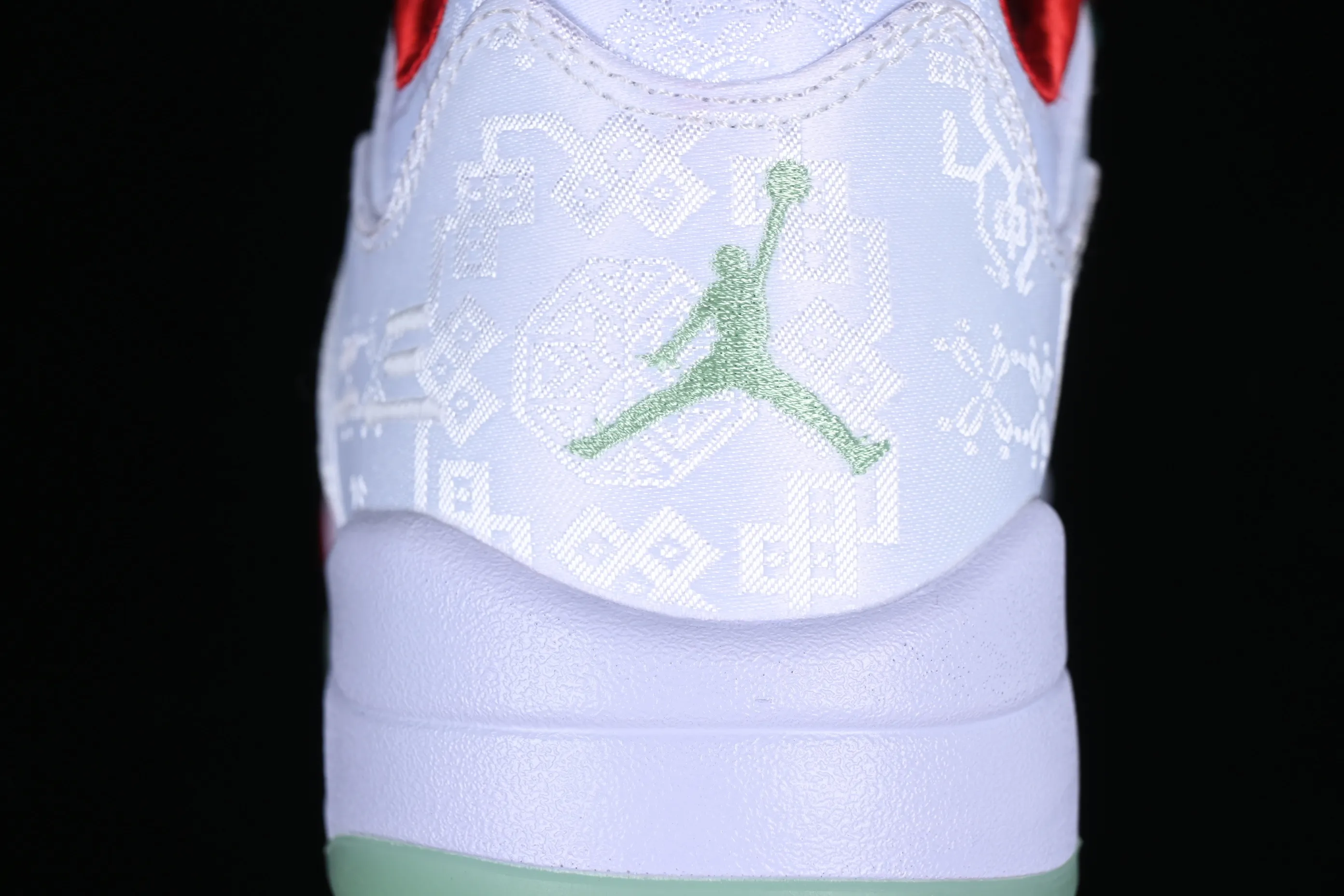 All categories Air Jordan Jordan series basketball shoes Air Jordan 5 Air Jordan 5 Low AJ5 Joe 5 white jade silk low-top basketball shoes 1551183